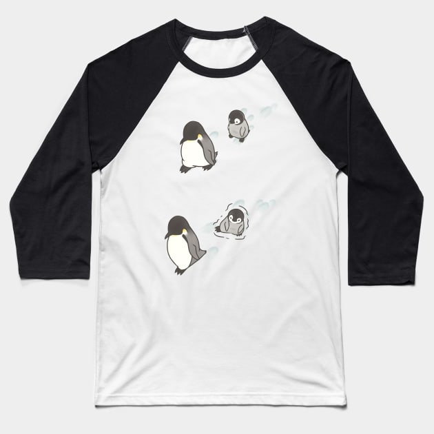 Foot Prints Baseball T-Shirt by sheba.drawing